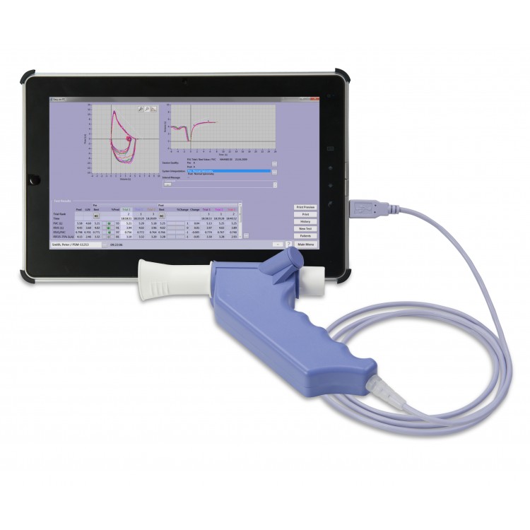 Easy on-PC Spirometry System